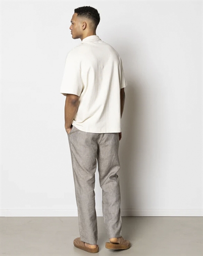 Clean Cut Copenhagen - Calton Structured Skjorte - Ecru 